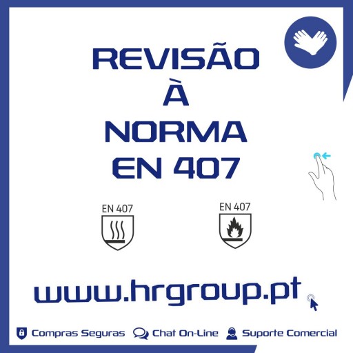 Revisão à Norma EN 407 – Riscos Térmicos