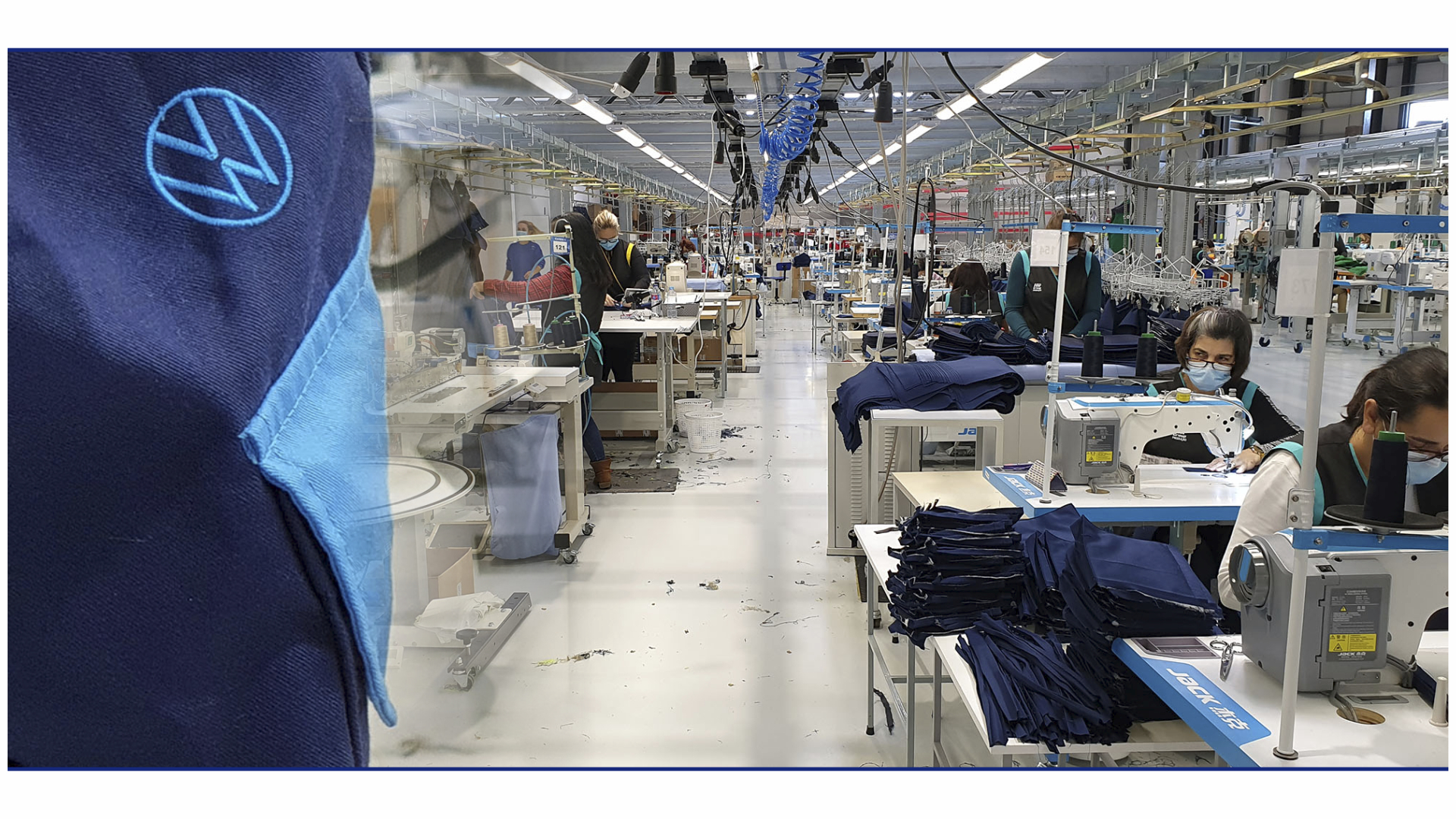HR Group responsável pela confecção de vestuário profissional para a Volkswagen Autoeuropa