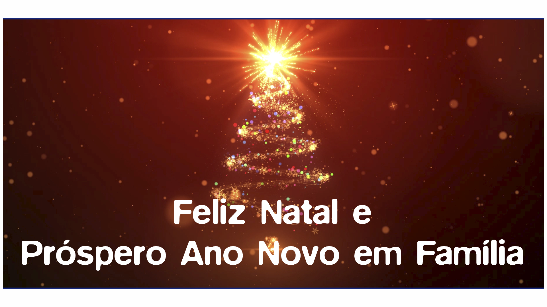 Feliz Natal e Próspero Ano Novo em Família!