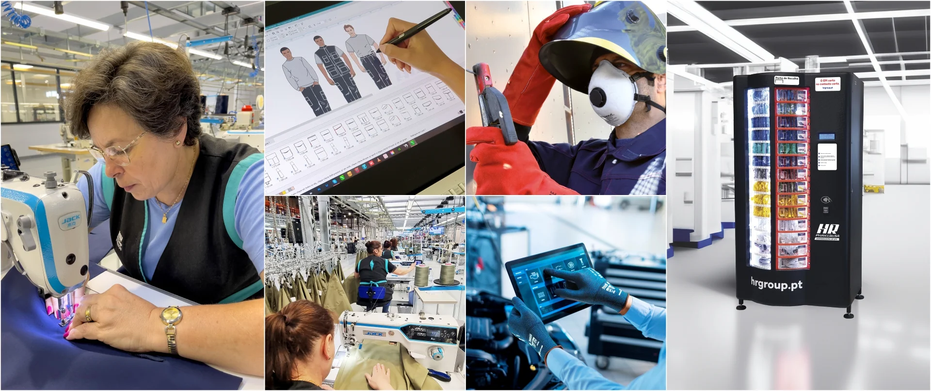 Confeção de vestuário de trabalho e utilização de equipamentos de proteção individual - HR Protecção, S.A.